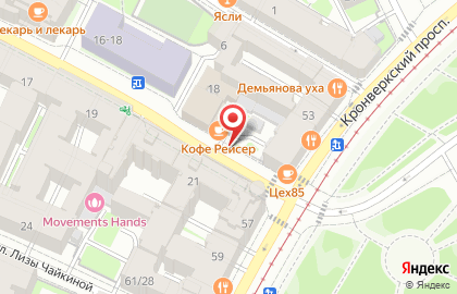 Термостудия Санкт-Петербург на карте