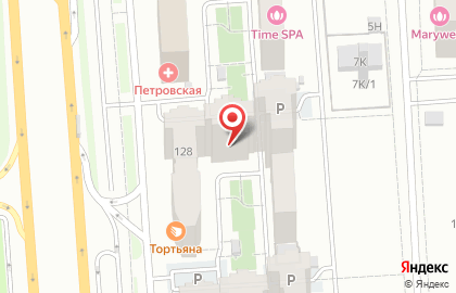 Частная школа Здоровый ребенок на Московском проспекте на карте