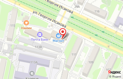Магазин Пивная избушка в Железнодорожном районе на карте