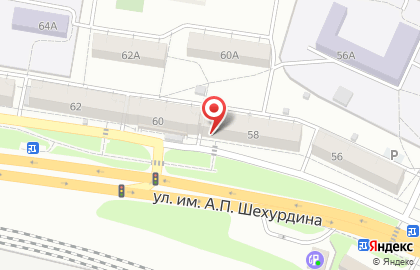Продовольственный магазин Рациональ в Ленинском районе на карте