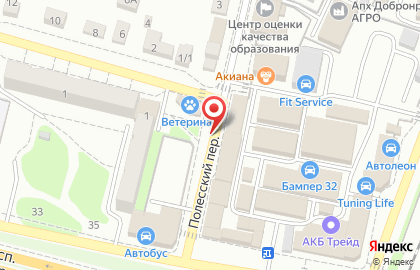 ИнтерАвто на улице Ермакова на карте