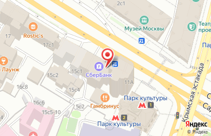 Сервисный центр Mac4Ever на Зубовском бульваре на карте