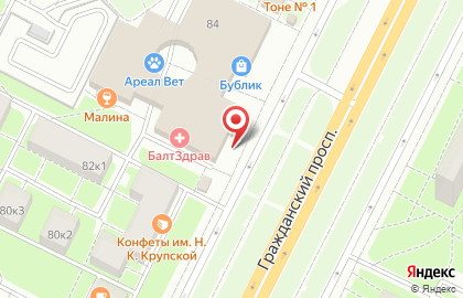 СДЭК Пункт SPB9 (Санкт-Петербург) на карте