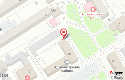 Управление по организации деятельности администрации района, Администрация Сургутского района на карте