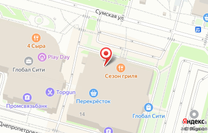 Ресторан Теремок в Москве на карте