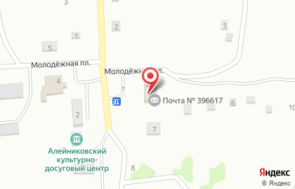 Почта России в Воронеже на карте