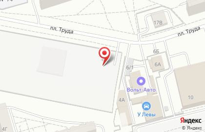 А-Центр на площади Труда на карте
