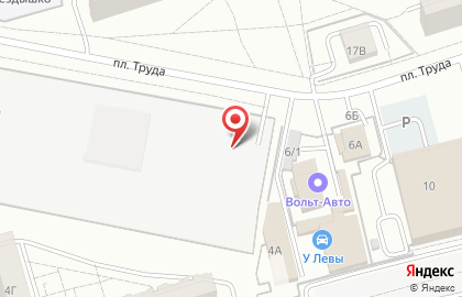 Сеть автостоянок, ООО Волгоград Знак на площади Труда на карте