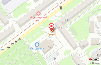 Пивточка на улице Ленина на карте