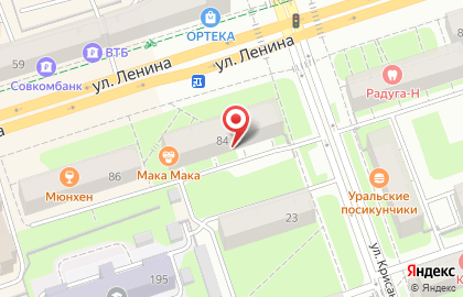 АКБ Росбанк в Дзержинском районе на карте