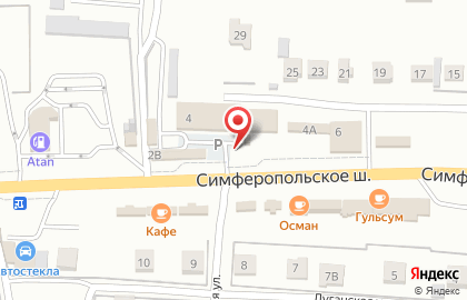 Компания Кровля в Феодосии на карте