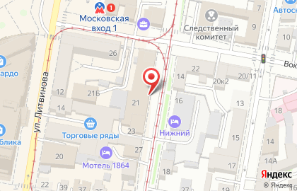 Оптовая база МиРоВик на Канавинской улице на карте