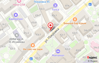 Банкомат МКБ на улице Покровка, 43 стр 2 на карте