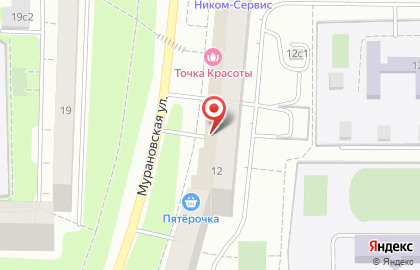 Фирменный магазин У Палыча на Мурановской улице на карте
