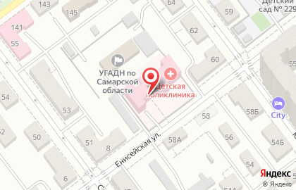 Женская консультация Городская больница №8 на Енисейской улице на карте
