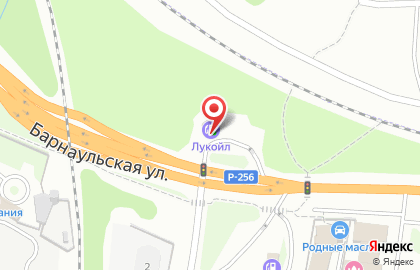Автозаправочная станция Лукойл на Промышленной улице на карте