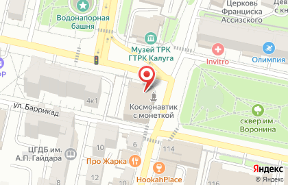 ComedyСafe на улице Воронина на карте