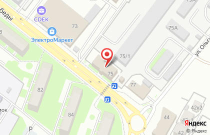 Строительно-монтажная компания Союзэлектрострой на проспекте Победы на карте