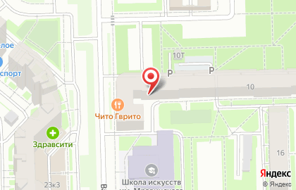 Магазин тканей Ткани-мамам на проспекте Чернышевского на карте