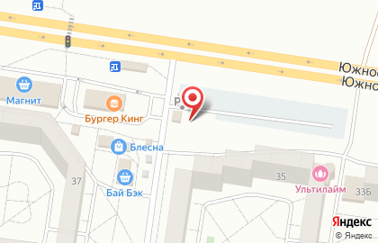 Автостоянка в Тольятти на карте