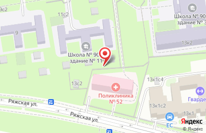 Главное бюро медико-социальной экспертизы по г. Москве в Орехово на карте