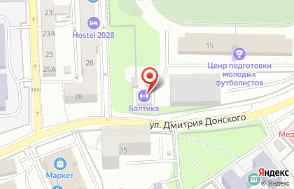 Футбольный клуб Балтика на карте
