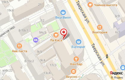 Гала Граффити на Тверской улице на карте
