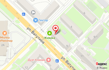 Стиль Комфорт на карте