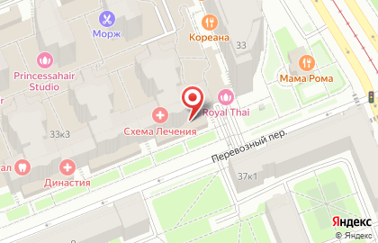 Супермаркет Лэнд на Новочеркасском проспекте на карте