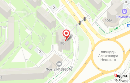 Эрос на проспекте Победы на карте