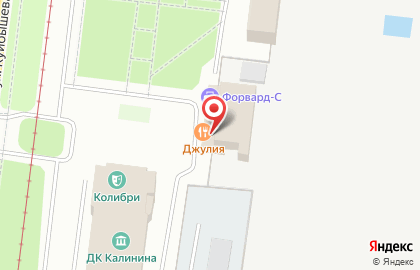 Территория торжества Джулия в Свердловском районе на карте