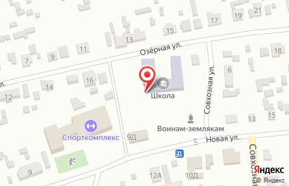 Талецкая средняя общеобразовательная школа на карте