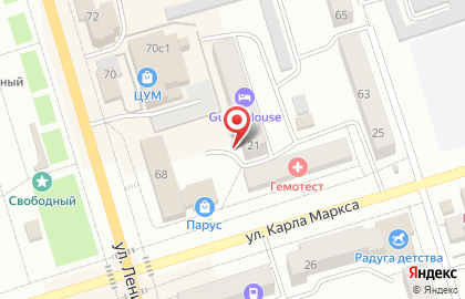 Бизнес-центр Бизнес-центр в Свободном на карте