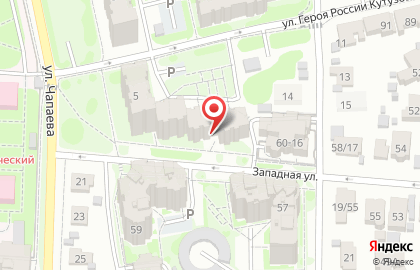 Страховая акционерная компания Энергогарант на улице Чапаева на карте