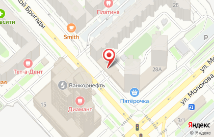 Автостоянка в Красноярске на карте