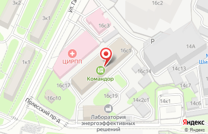 Аутсорсинговая компания Start в БЦ Полесский на карте