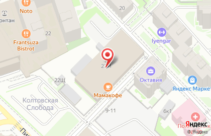 Автосервис Fix4Car на Московском шоссе на карте