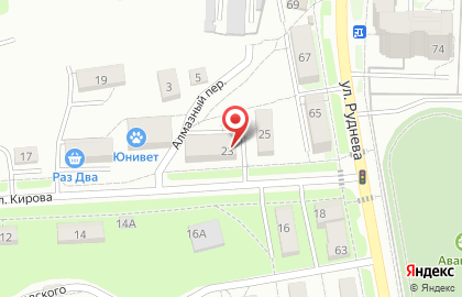 Парикмахерская в Хабаровске на карте