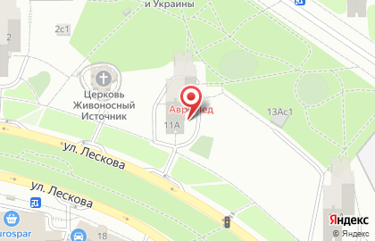 Сеть медицинских центров и стоматологии АвроМед на карте