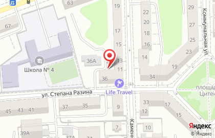 Хостинговая компания Reg.ru на карте