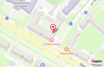Колибри на проспекте Ленина на карте