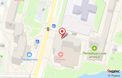 Магазин кондитерских изделий и сухофруктов в Петродворцовом районе на карте