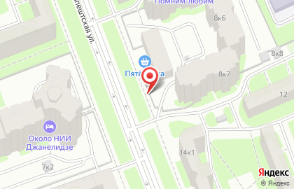 Полушка на Будапештской улице на карте