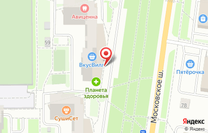 Интернет-магазин Лабиринт.ру на Московском шоссе на карте