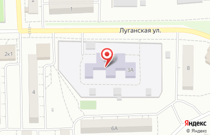 Детский сад №48 на Луганской улице на карте