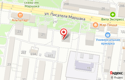 Магазин Строй дом на улице Писателя Маршака на карте