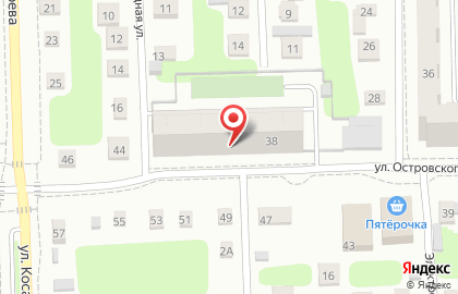 Сеть торгово-обменных пунктов Кристальная вода на улице Островского, 38 на карте