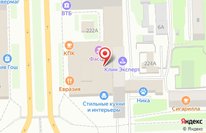 Спорт-бар Юнионбет на метро Московская на карте