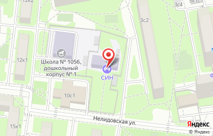 Образовательный центр Merlin на Нелидовской улице на карте