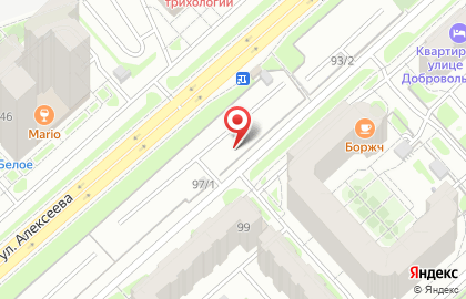 Автостоянка в Красноярске на карте